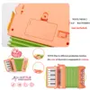 Kid Mini Accordion Toy Children Music Instrument Educational Gift for Toddlers Beginner Interest Development Play with 40 Songs 4