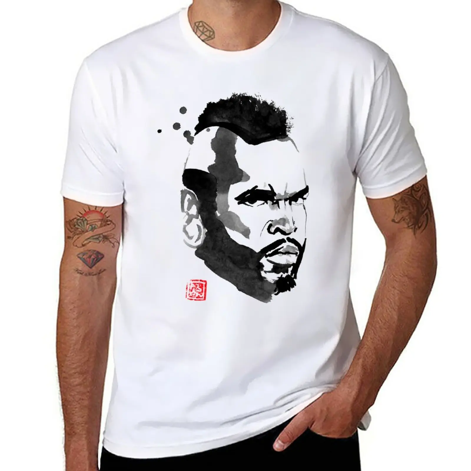 

mr t T-Shirt Aesthetic clothing Blouse quick-drying sports fans Men's t shirts