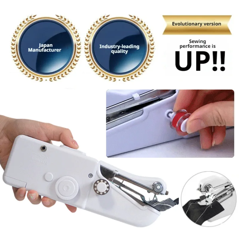 Micro Sewing Machine Portable Handheld Multifunctional Electric Household Micro Sewing Machine Mini Home Electric