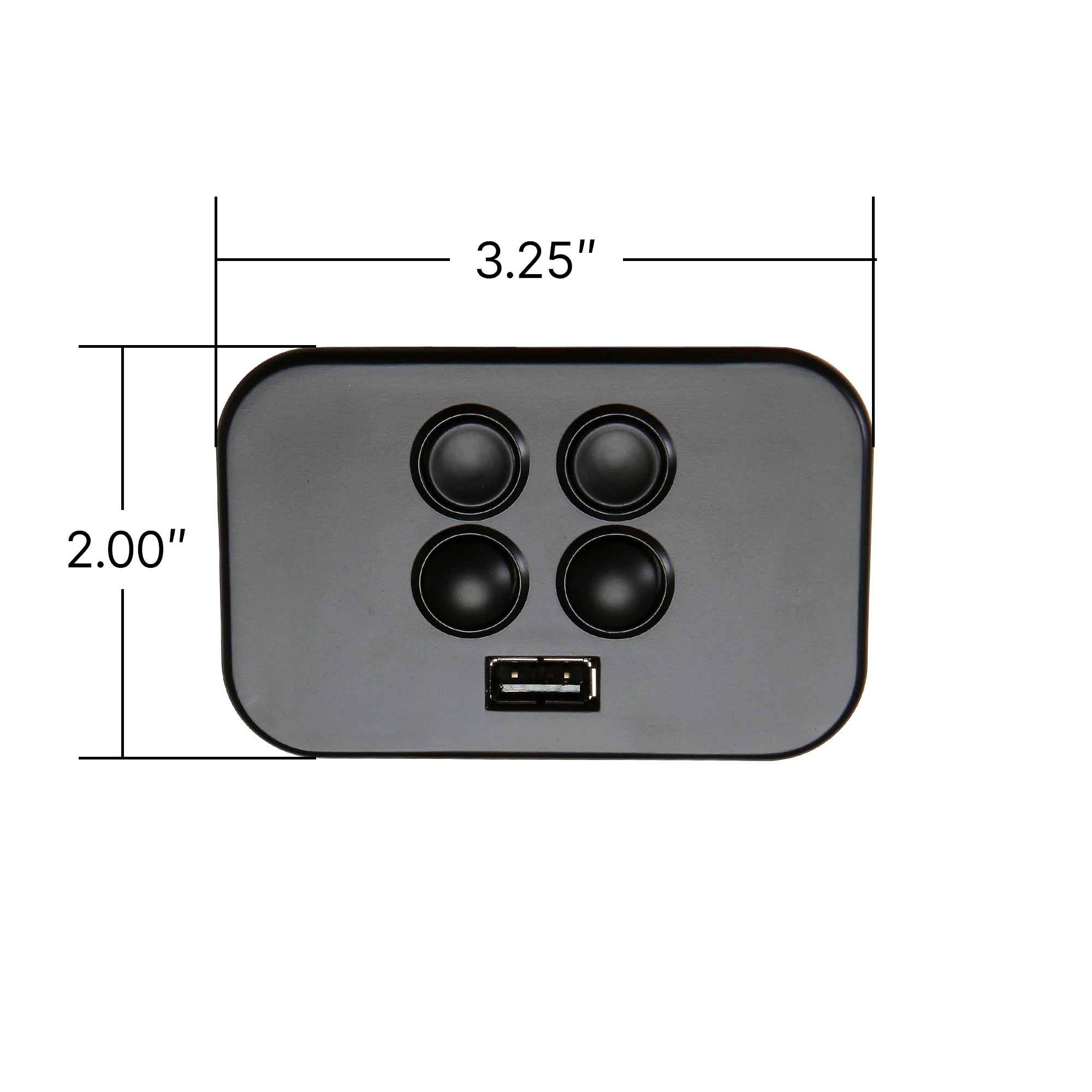 Raffel Syst 원격 핸드 컨트롤 스위치 모델 CTR UR2 10, 파워 리클라이너 리프트 의자 전기 소파용, USB 포함, 4 단추 5 핀