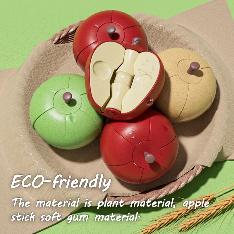 Kids Play Food Kitchen Toys Set with Durian Apple Fruit