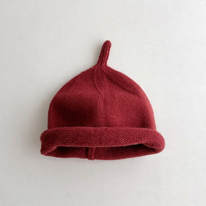 Kids Winter Crochet Hats - Newborn Boys  Toddler Girls Warm Bonnet  Cap