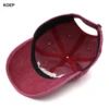 KOEP MOM And DAD Baseball Cap Fishing Caps Men Outdoor Women Washed And Worn Pregnancy Announcement Hats 3D Embroidery 6
