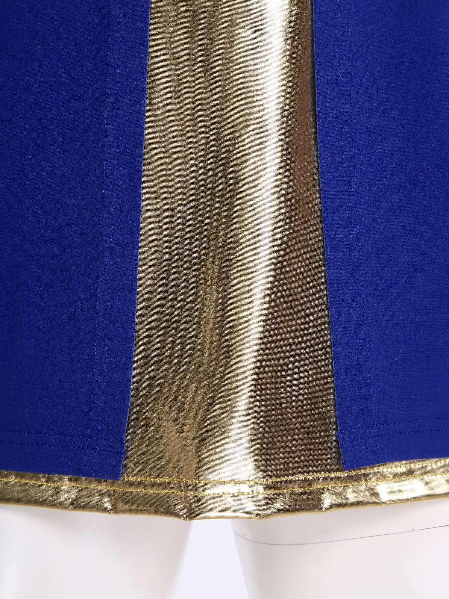 Men Church Choir Worship Praise Dance Costume Metallic Shiny Cross Tops Pants Halloween Carnival Pastor Priest Cosplay Clothes - 5