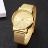 1PCs Women's Noble Temperament Watch Trend Simple Ladies' Luxury Mesh Strap Analog Quartz Watch The Best Choice For Girls' Gifts 3