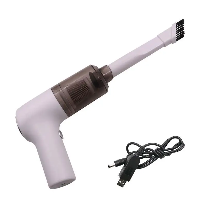 

Мини-пылесос ручной аккумуляторный компактный 2-в-1 с зарядкой от USB