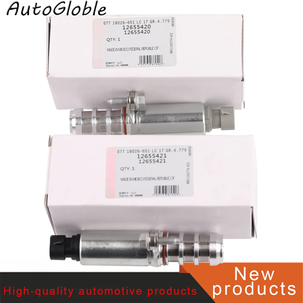 VVT Valve Variable Control Timing Solenoid 1Pair For Chevrolet Cobalt Captiva HHR Impala Malibu Pontiac 12655420 12655421