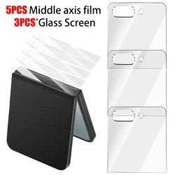 Ultimate 8 - in - 1 Screen and Hinge Protection Set - Tempered Glass & Anti - Scratch Film - ZFlip 8 (8in1)