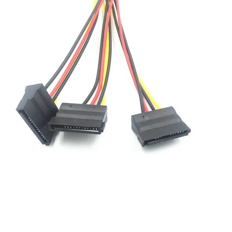 

SATA To IDE Power Cord cable Splitter 1 To 1 2 3 Sata Revolution Large 4Pin Mother Power Cord Hard Disk Power Cord