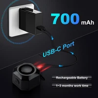 Camluxy Wireless USB Charging Waterproof Bike Alarm Remote Control Vibration Detector Alarm Motorcycle Burglar Alarm - Image 4