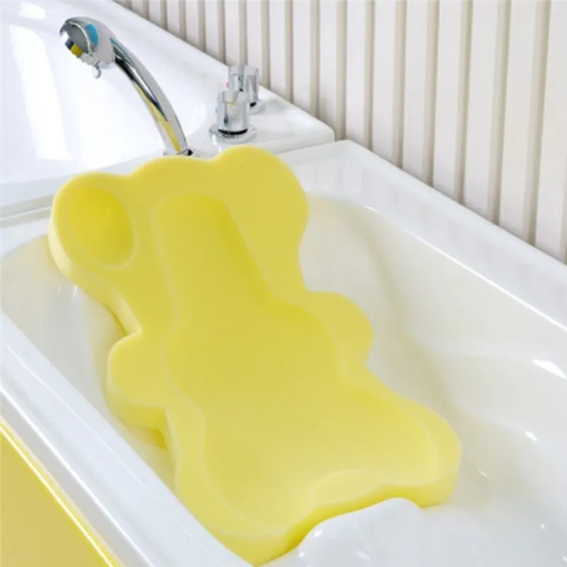Baby Bath Sponge Baby Shower Sponge Baby Bath Sponge Soft Infant Bath Skid Proof Mat Newborn