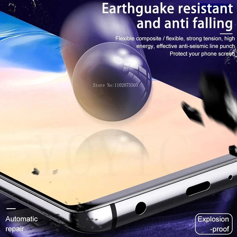 4 pezzi pellicole ceramiche morbide ad alta definizione per Samsung Galaxy S23 Plus S22 Ultra S21 S20 Fe S10 S9 S8 protezione schermo non VETRO - immagine 5