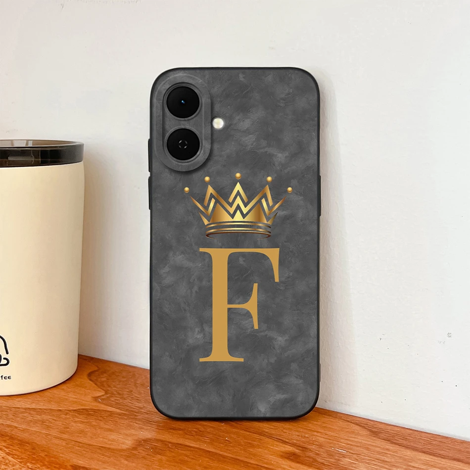 Creative Letters Soft Liquid Silicone Anti-Drop Phone Case with Camera Coverage
