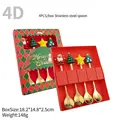 4pcs spoon D