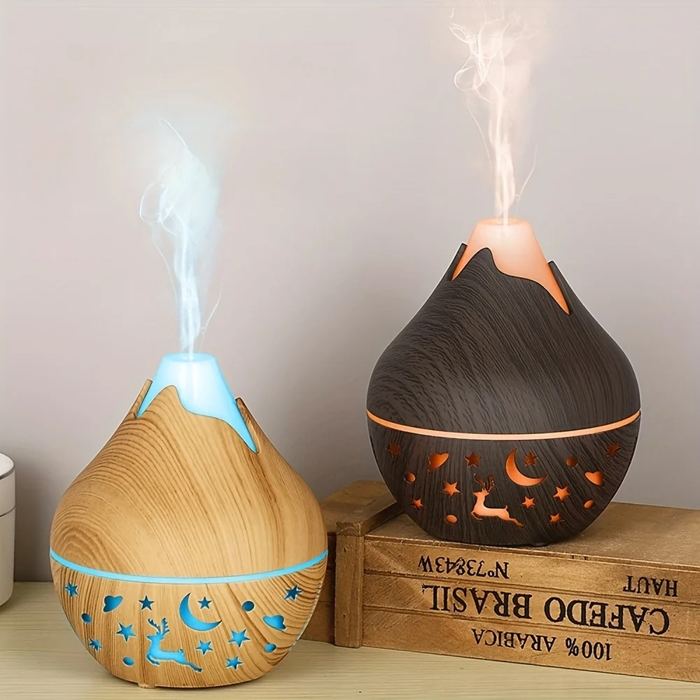 Multi-Functional Humidifier 200ML USB Powered Aromatherapy Essential Oil Diffuser Modern Humidifier | Durable Humidifier
