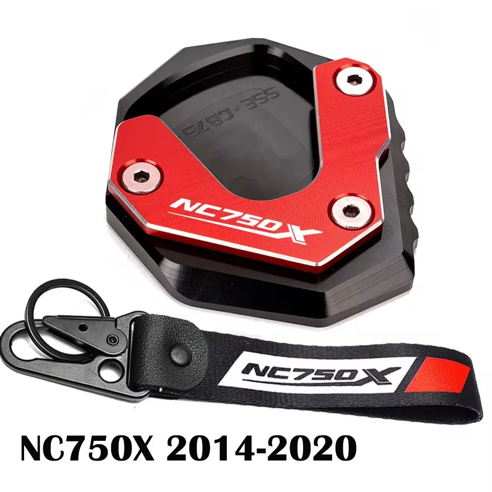 혼다 NC750X NC750 X NC 750 X 2014-2020 2021-2025 오토바이 킥스탠드 사이드 스탠드 확장 지지판 NC750X 키체인