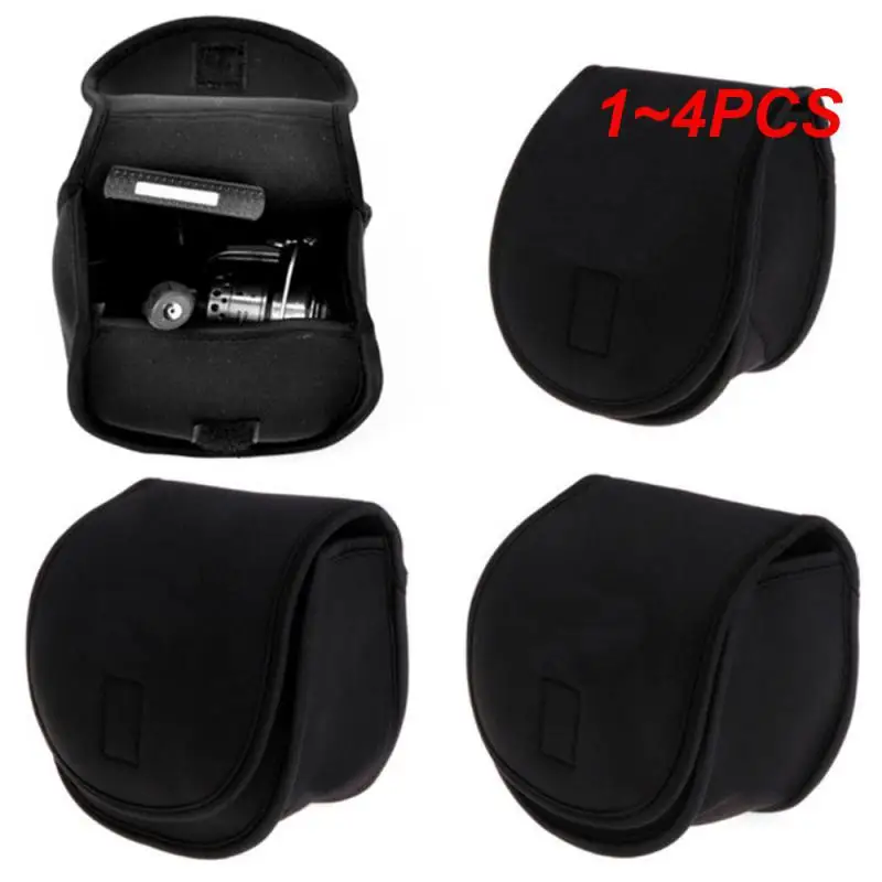 

1 ~ 4 шт. сумка для рыболовной катушки, защитный чехол для заброса приманки, троллинга, спиннинга, рыболовного колеса, защитный чехол, сумка, рукав, Снасть