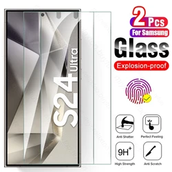 2 - Pack Premium 9H Tempered Glass Screen Protector - Samsung S25 (Transparent)