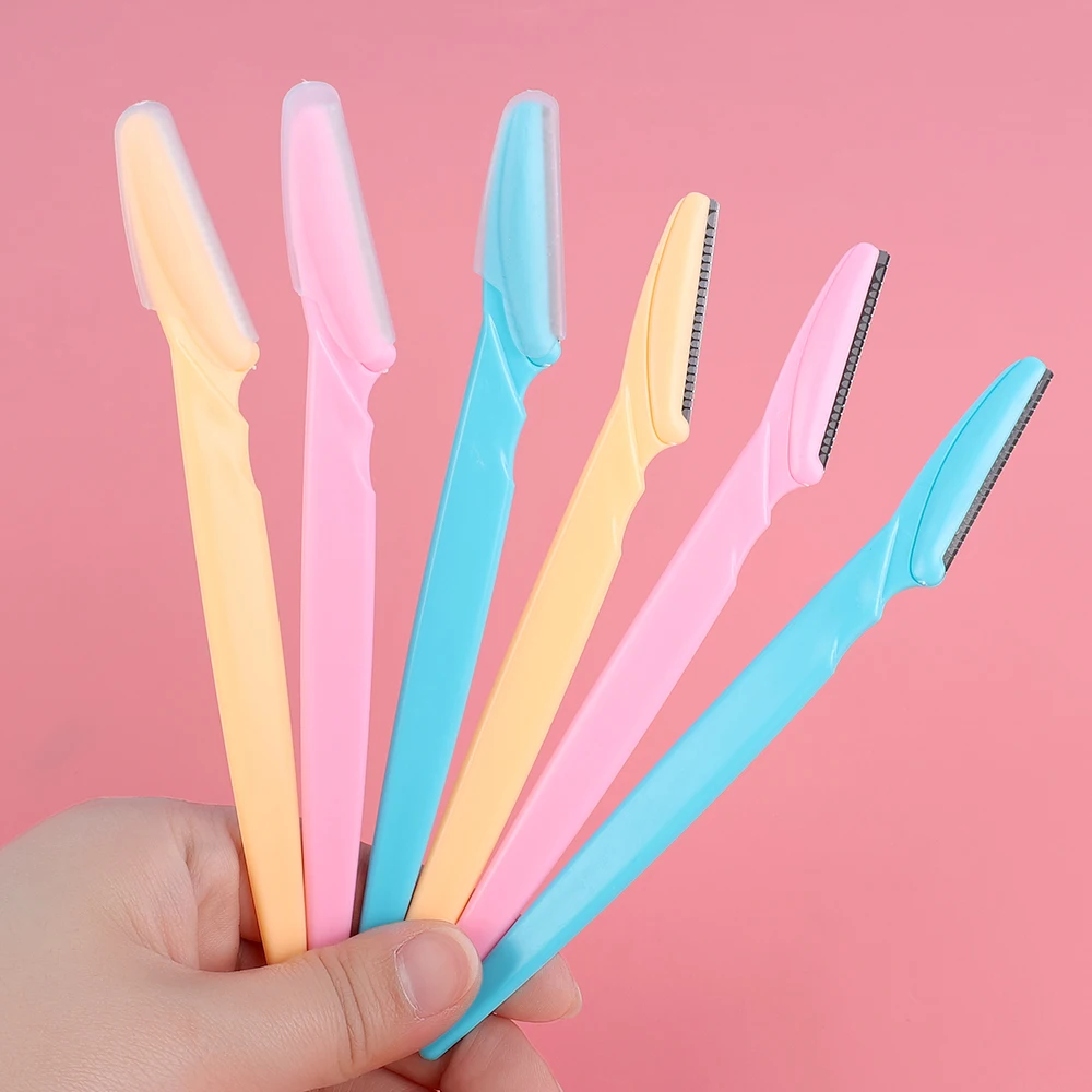 Eyebrow Trimmer Set Eyebrow Trimmer Eyebrow Razor Set Hair Shaver Eyebrow Razor Facial Hair Remover Hair Remover Eyebrow Trimmer Blade Face Shaver 18PCS