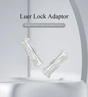 เข็มฉีดยาปราศจากเชื้อ Connector Double Helix Luer ล็อคอะแดปเตอร์พลาสติกสภาพแวดล้อม Drug Guide อุปกรณ์ 5