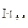 10pcs/lot Knife Handle Bolt Rivets Scale Screw Fastener Nut YFS Flat Hex Head Knives Fastening DIY Material Alloy 6