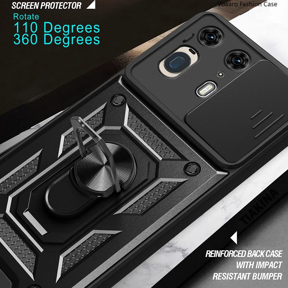Rugged Ring Stand Armor Case with Enhanced Protection