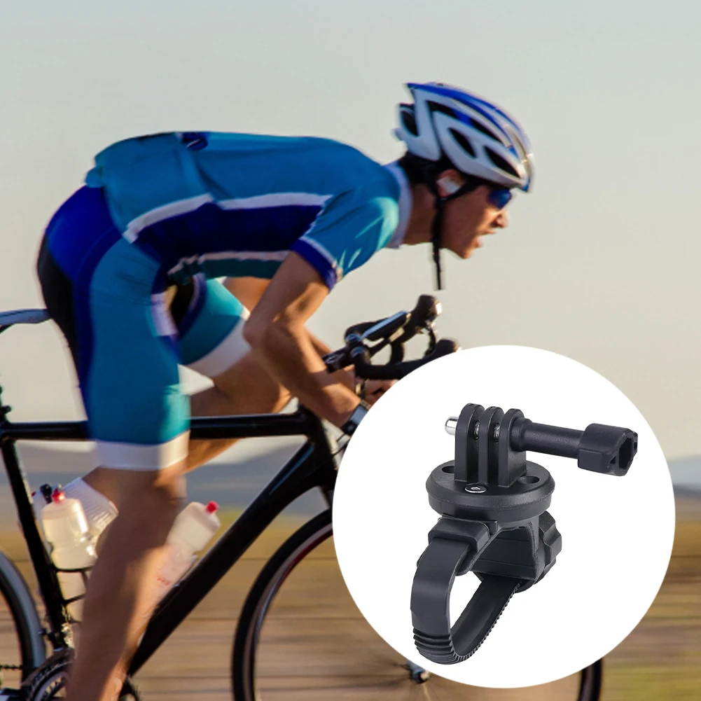 MTB Bike Camera Stand Universal Road Bicycle Round/Flat Handlebar Camera Mount Holder Anti-Slip For-Gopro Accessories
