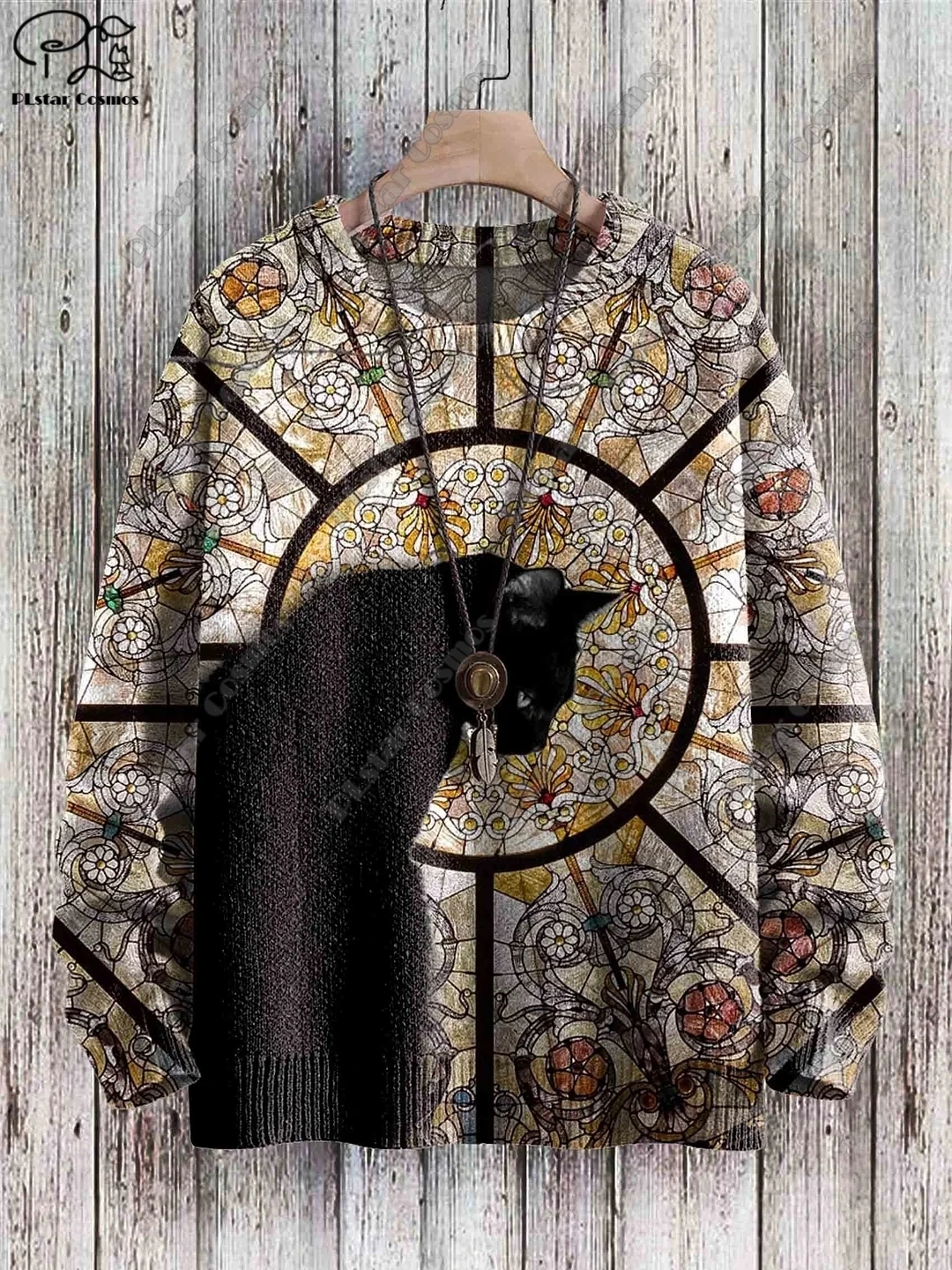 Рисунок 4 - Свитер унисекс зимний в стиле ретро