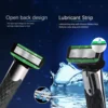 Safety 7-Layer Shaver Blade Manual Razor with Replaceable Blades Shaver Resistant Water Wash Shaver Manual Metal Razor 3