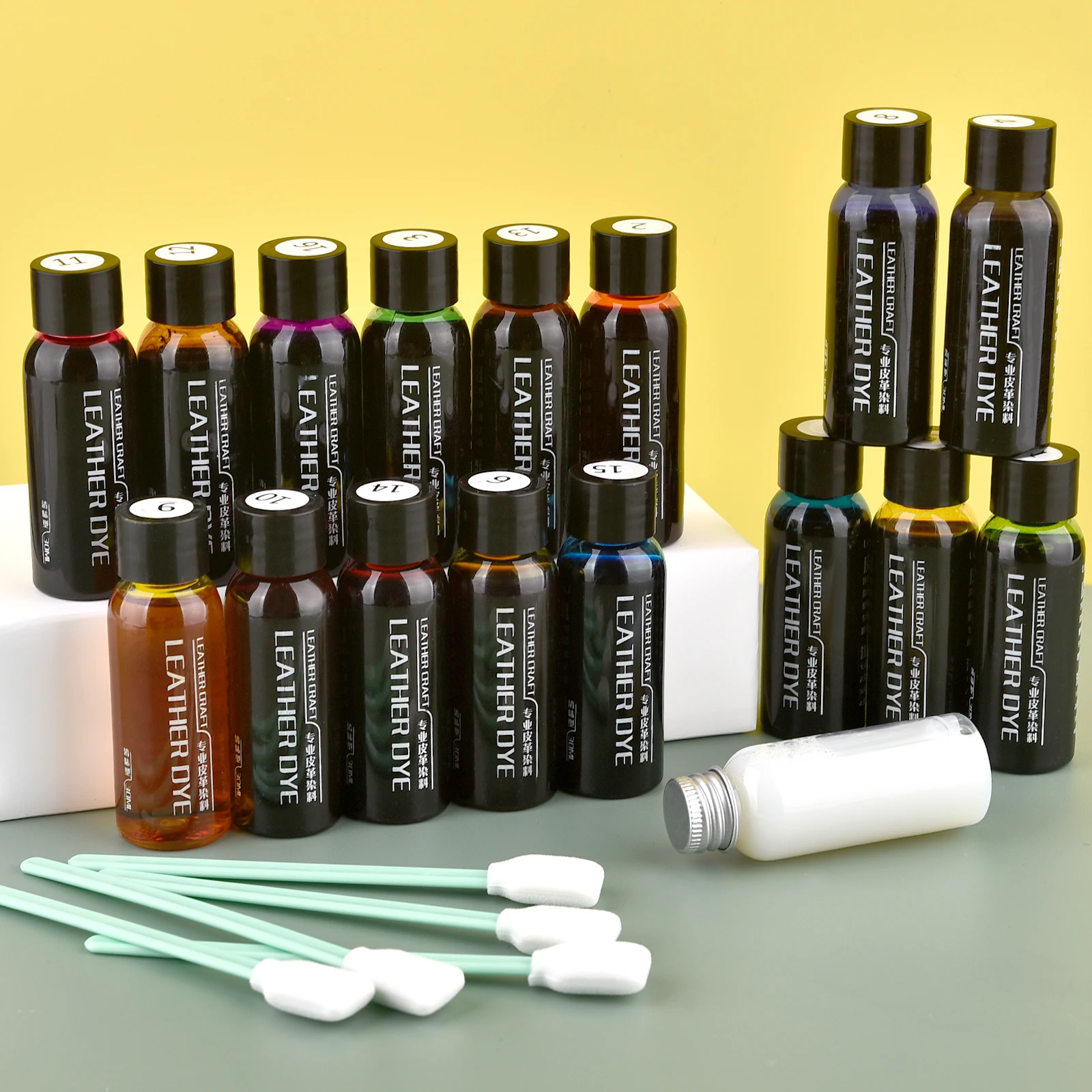 30ml Leather Repair Pigment Dye for Crafting & Vegetable Tanning