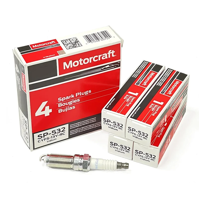 

4/6pcs Iridium Spark Plug SP-532 CYFS13YRC For Ford Escape Fiesta Fusion 1.6L Chevrolet Tahoe Dodge Challenger GMC Jeep Chrysler