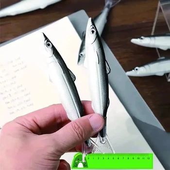 2Pcs 0.5mm Fine Point Ballpoint Pen, Cute Ocean Animal Design for Smooth Writing, Reliable School Stationery Supplies