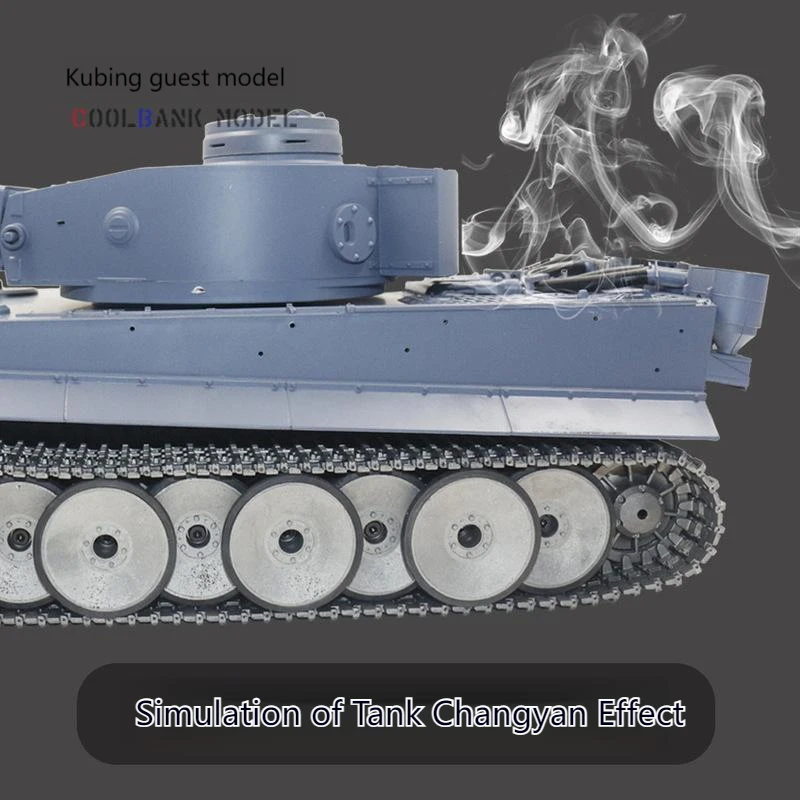 Henglong 3818 Versus Tank German Tiger Tiger I Heavy Remote Control Tank Sound Imitation Real Adult Model Decoration Toys Gift remote control tank
