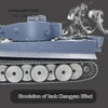 Henglong 3818 Versus Tank German Tiger Tiger I Heavy Remote Control Tank Sound Imitation Real Adult Model Decoration Toys Gift 6