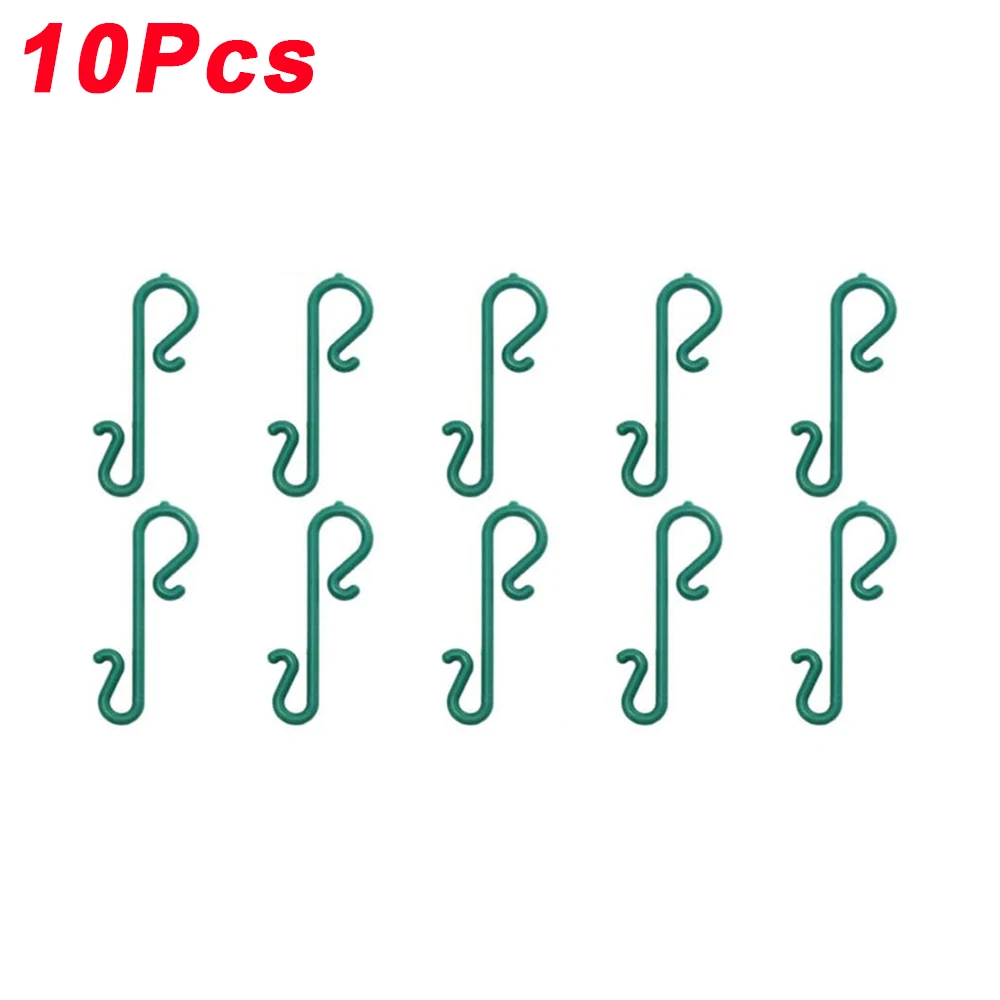 50/10Pcs Christmas Ornament Hooks Metal S-Shaped Hooks Hanger Christmas Ball Hanging Pendant For Home Tree Decorations christmas decorations