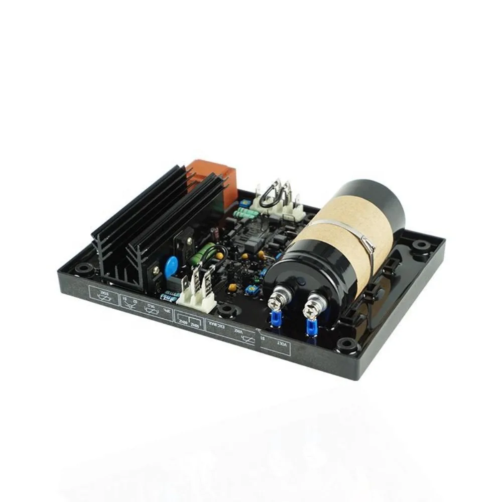 

Регулятор напряжения R448 avr, большой конденсатор, трехфазный автоматический Регулируемый стабилизатор контроллера в деталях генератора
