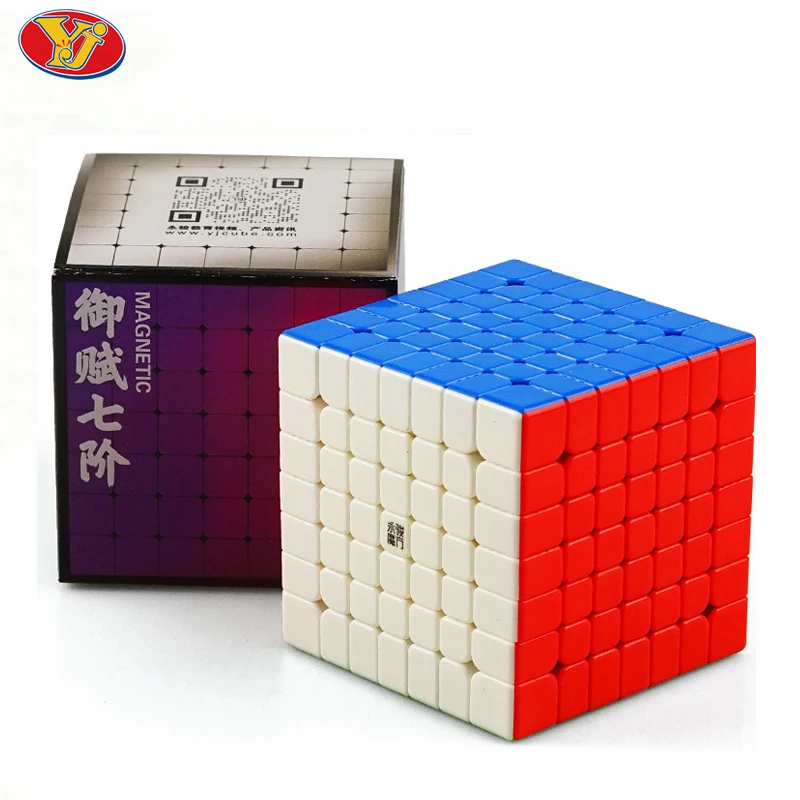 

[Picube] Yj YuFu V2M 7x7x7 Magnetic Magic Speed Cube Yongjun Stickerless Professional Magnets Puzzle 7x7 Educational Cubes Toys