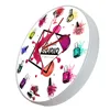 Nail Art Studio Decorative Wall Clock Silent Quartz Clock Haning Wall Watch Beauty Salon Decoration Nail Technician Gift Idea 4
