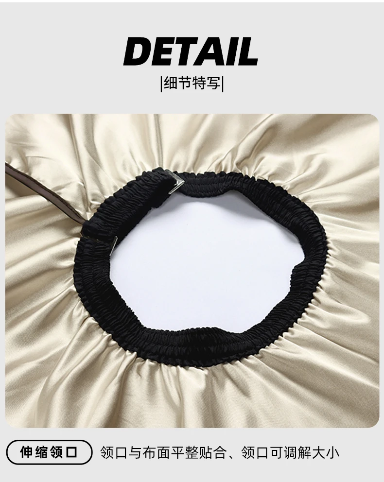 Salon Professional Hair Styling Cape Barber Hair Cutting Coloring Styling Waterproof Imitation Silk Hair Cape Hairdresser Apron 5