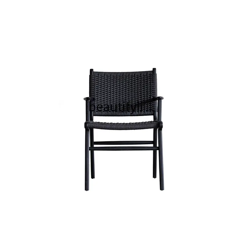

Selected Ash Wood Handmade Woven Paper Fiber Leisure Study Chair Handmade Polished Durable Chair chairs for bedroom furniture