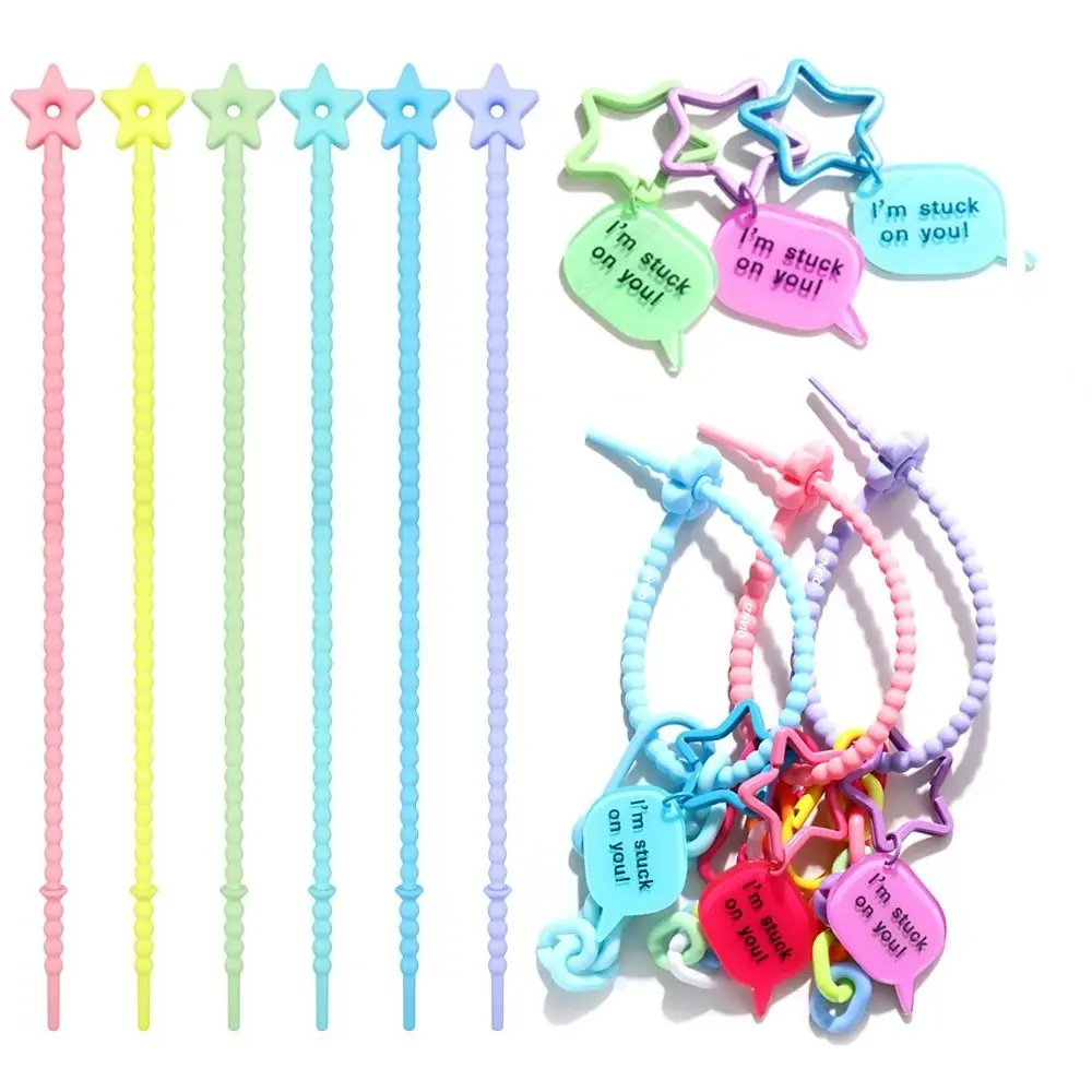 10pcs Silicone Reusable Magic Twist Ties