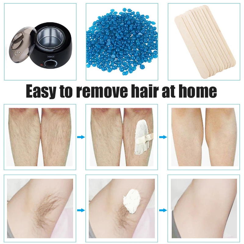 200ml/500ml Wax Machine for Hair Removal Paraffin Heater Waxing Beans Depilatory Epilator Warmer Wax-melting Pot hair removal wax,wax heater,hair removal tool