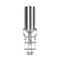 Manual Jam Filling Machine 45L Stainless Steel Cream Filler Churros Maker With 3 Nozzles Bread Puffs Donuts Pastry Baking Tool - Image 3