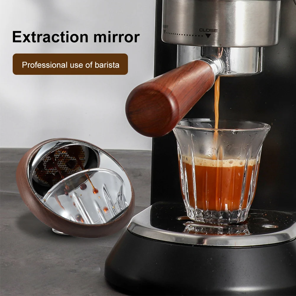 

Coffee Extraction Mirror Coffee Machine Coffeeware Rotation Visual Extraction Mirror Coffee Appliance Latte Cappuccino Mocha