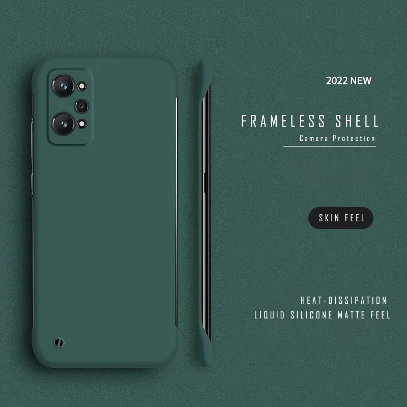 Ultra Thin Slim Hard PC Frameless Matte Phone Case Cover