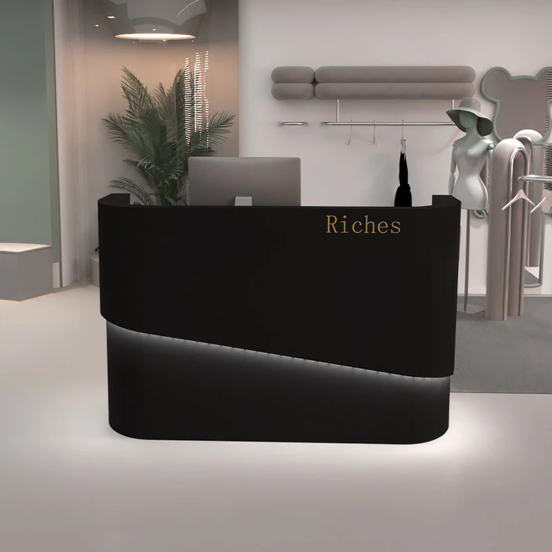 

Reception Desk Modern Counter Table Atelier Furniture Cosmetics Restaurant Luxury Receiption Help Room Office Home Empfangstheke