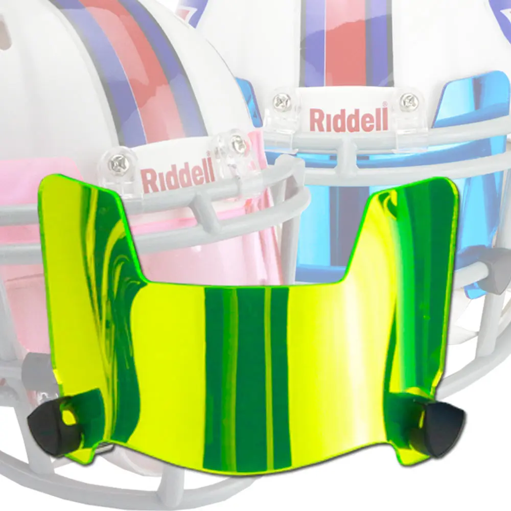 Football Visor Display Mini Size With Clip Unable to wear Mini Helmet Visor Insert for Collectors and Builders