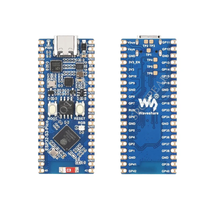 ESP32-S3 Wi-Fi Bluetooth ��� ���� ���� ��Ʈ �� ũ�� Raspberry Pi Pico�� ȣȯ ����