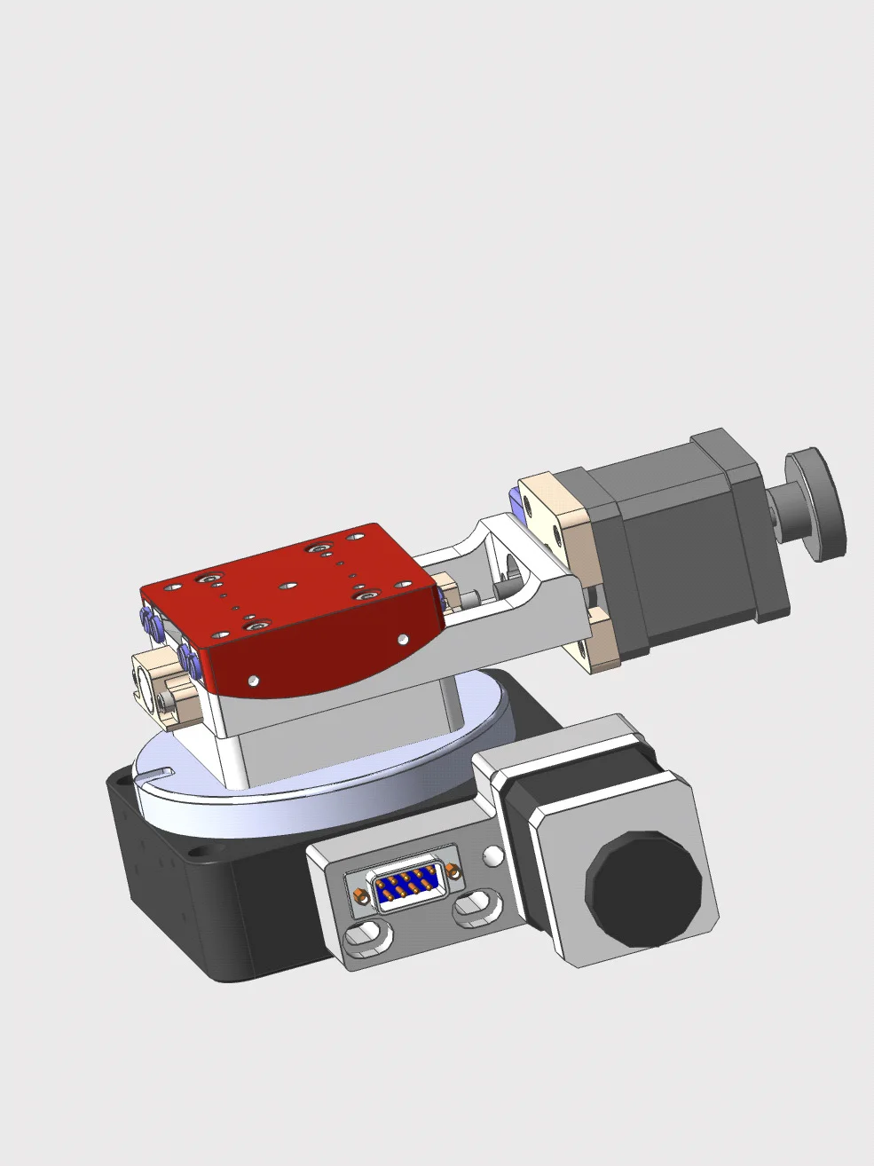 Motorized Goniometer Stage, Angle Range &plusmn;15 degree