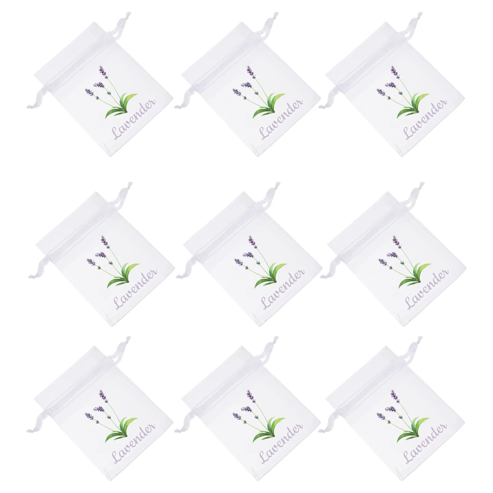 Lavender Bag Drawstring Spice Empty Sachets Dried Flower Storage Bags Herbs Pouches